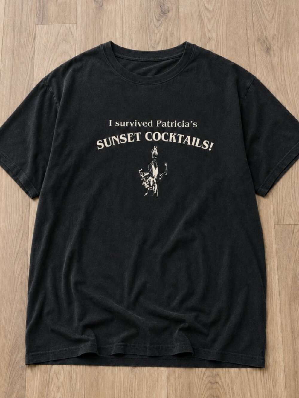 Widow's Bay, I Survived Patricia's Sunset Cocktails T-Shirt